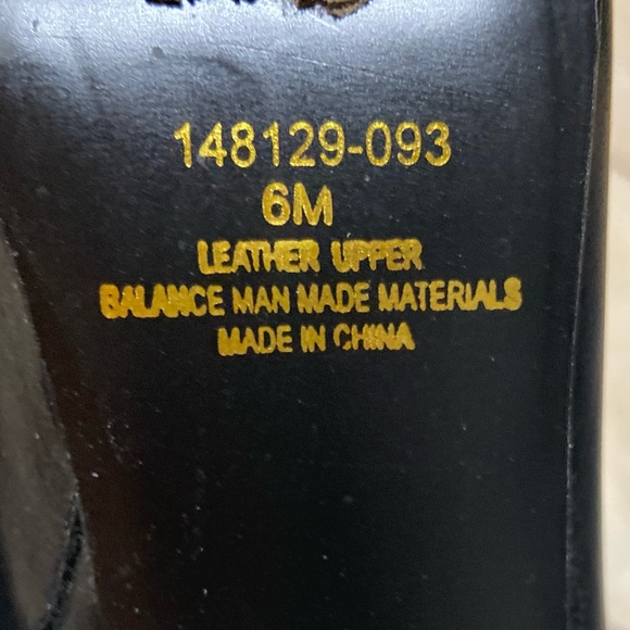 Colin Stuart Womenâs Black Pointed Toe Heeled Booties Vintage - Picture 13 of 15